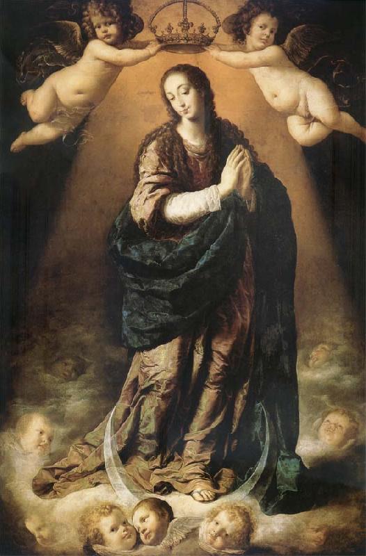 PEREDA, Antonio de The Immaculate one Concepcion Toward the middle of the 17th century Spain oil painting art